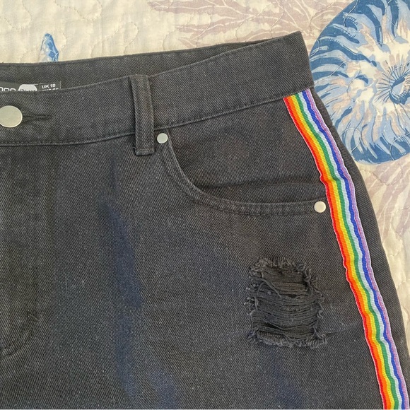 Boohoo Plus Dresses & Skirts - Black Denim Skirt